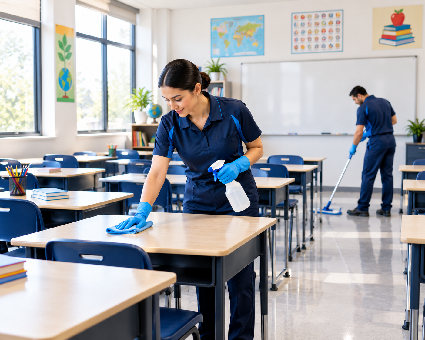 Why Regular School Cleaning Matters for Healthy Learning